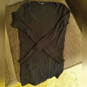 Whitehouse Blackmore Black Long Sleeve Sweater